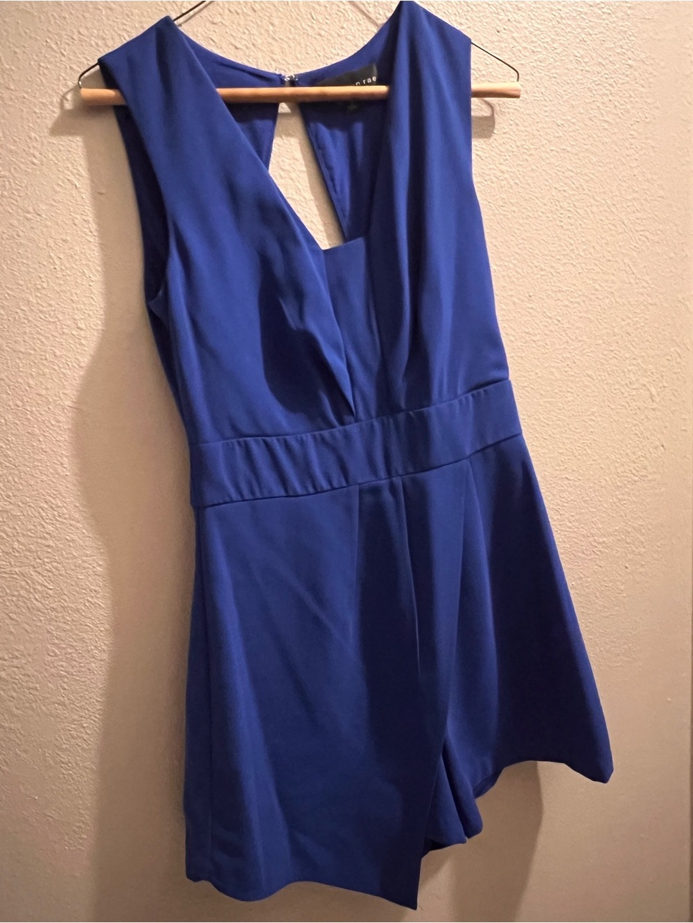 Adelyn Rae Royal Blue Sleeveless Maxi Dress
